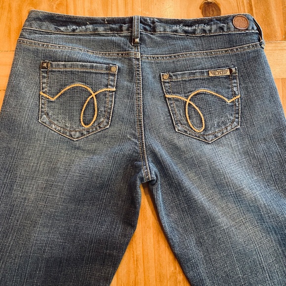 HINT Jeans - Distressed Stretch Denim - Size 9 - Picture 5 of 6